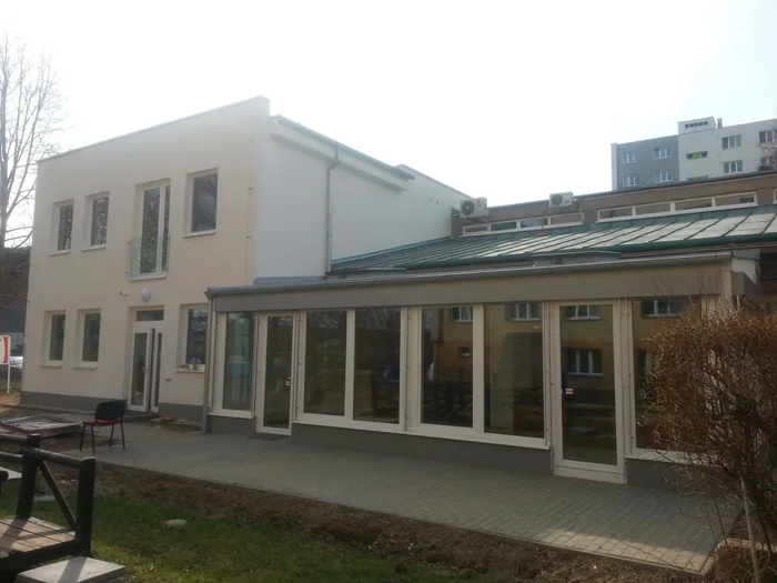 Soukromá klinika LOGO, Brno: přístavba - vytvoření nového zařízení Péče o děti